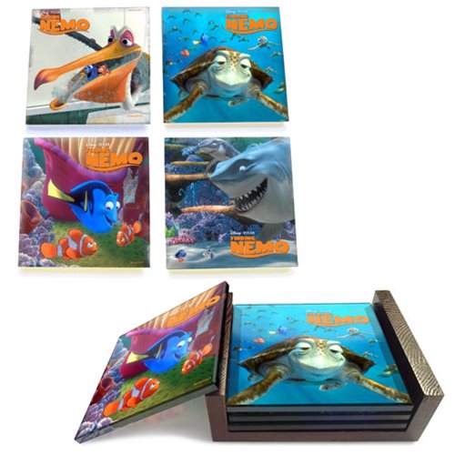 Finding Nemo StarFire Prints Glass Coaster Set
